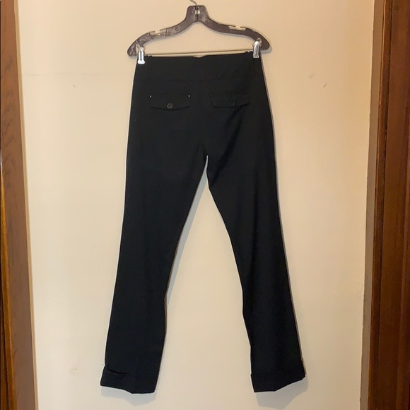 Esprit navy cuffed pants, 6R - Picture 2 of 6